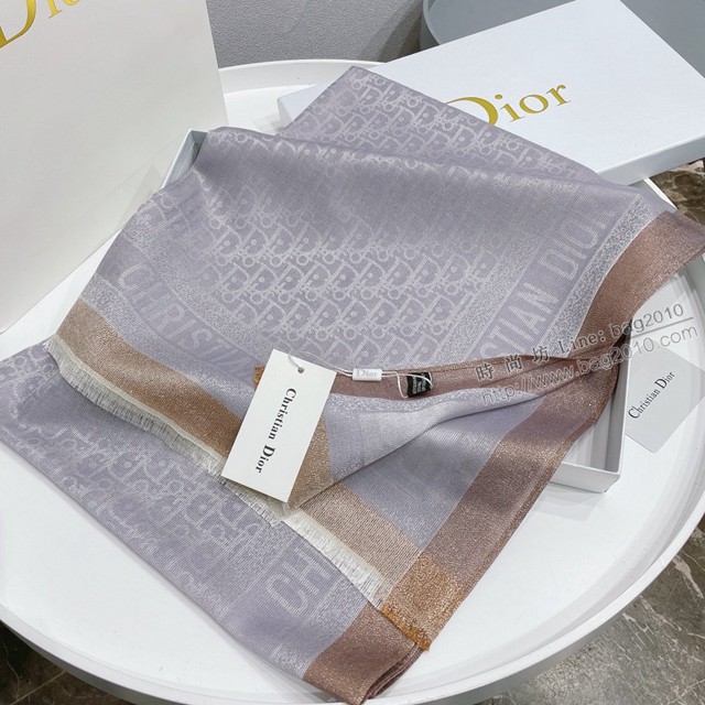 Dior秋冬2021新款披肩圍巾 迪奧時尚款羊絨混紡圍巾披肩  mmj1378